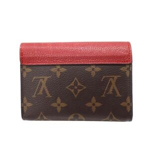 Louis Vuitton Wallet Portefeuille Pallas Compact Red